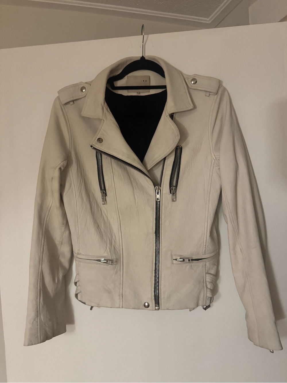 IRO Anabella 100% Lamb Leather Jacket